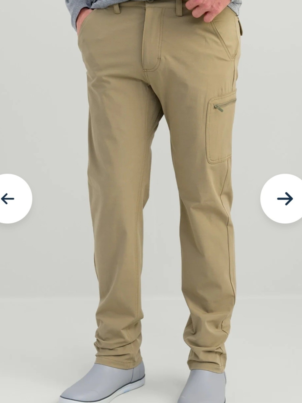 Huk Men's Light Next Level Pants with Utility Pockets Medium